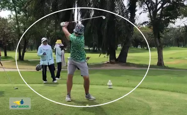 find the low point of your iron swing