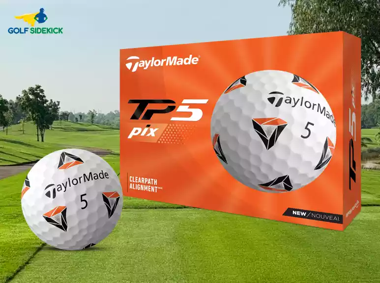 taylormade tp5 pix golf balls