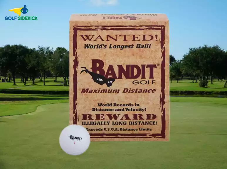 bandit maximum distance golf balls