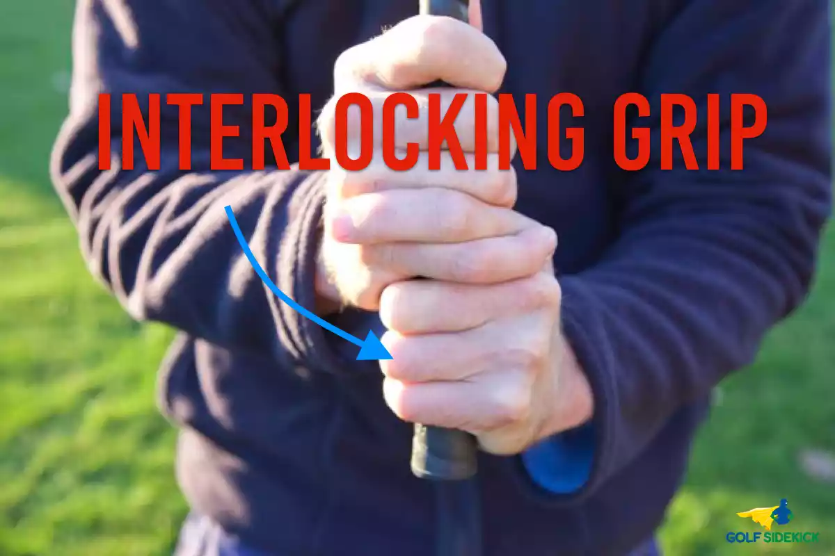 interlocking golf grip