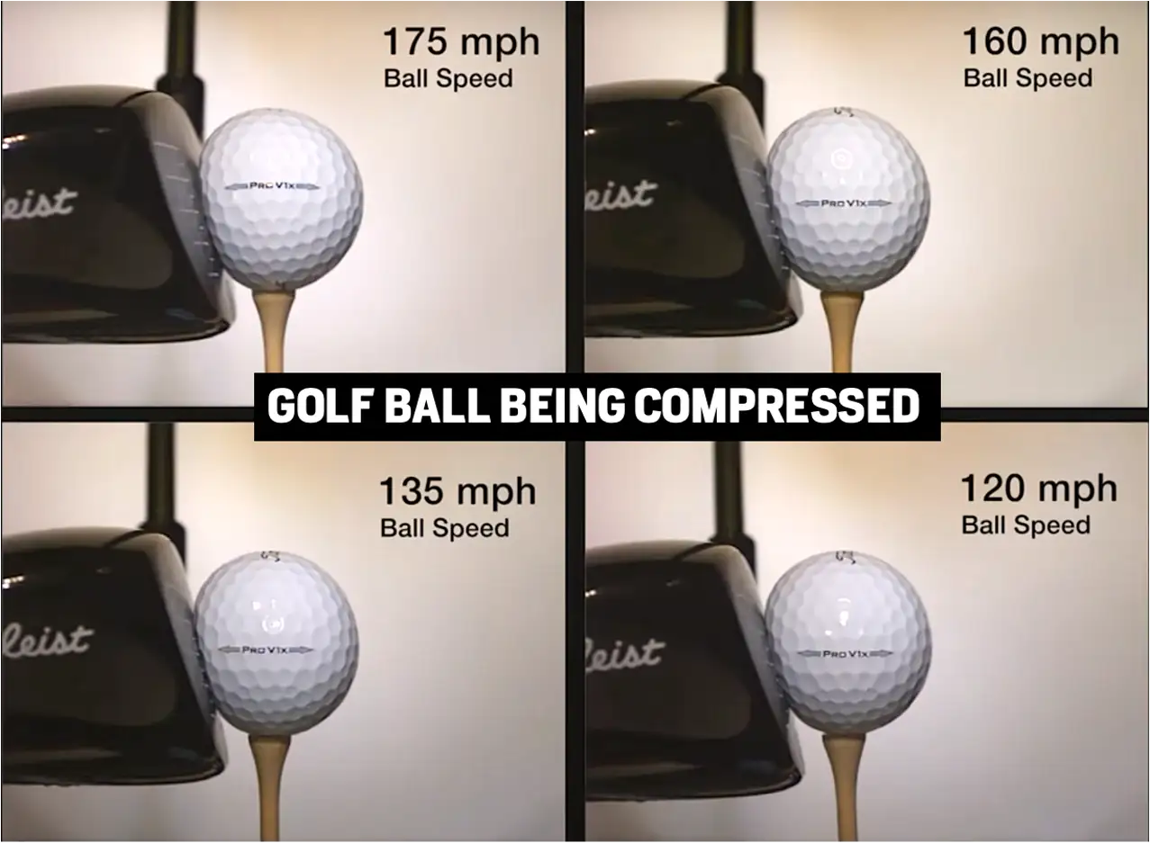compression at impact with a driver